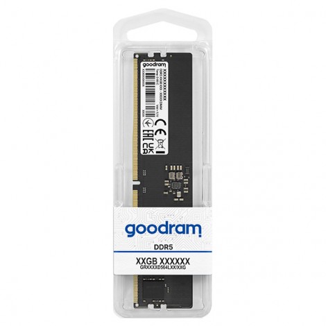 DRAM Goodram DDR5 DIMM 16GB 4800MHz CL40 SR 1,1V DRAM Goodram DDR5 DIMM 16GB 4800MHz CL40 SR 1,1V
