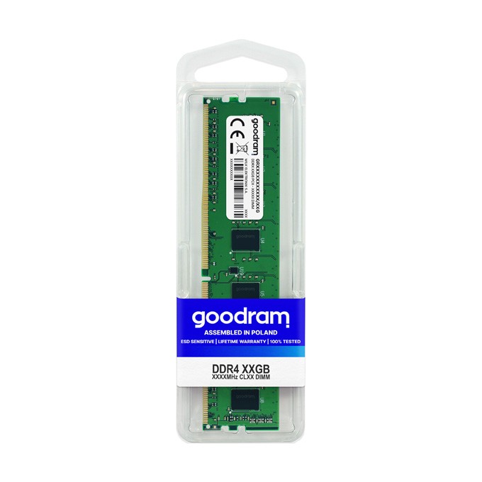 DRAM Goodram DDR4 DIMM 2x4GB KIT 2400MHz CL17 SR 1,2V