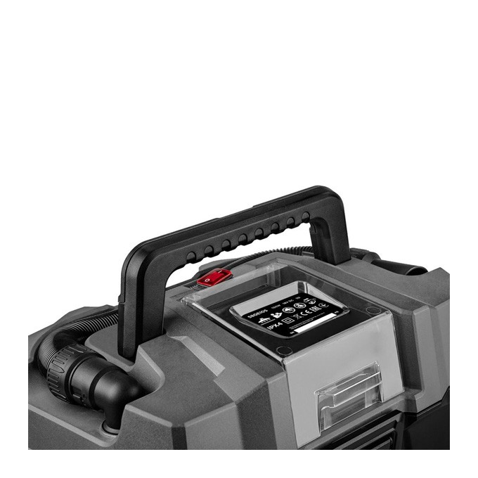 Odkurzacz warsztatowy 58GE105, zasilanie akumulatorem, 18V, Graphite