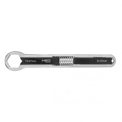 Klucz nastawny 03-031, nastawny dwustronny 5-27, NEO TOOLS