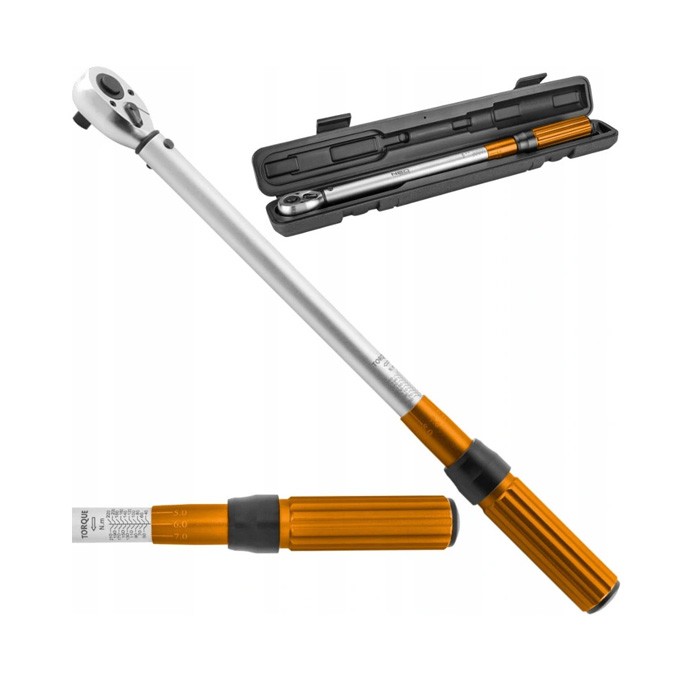 Klucz dwukierunkowy moment obrotowy, 08-835, konstrukcja całkowicie metalowa, dwukierunkowy, Neo Tools