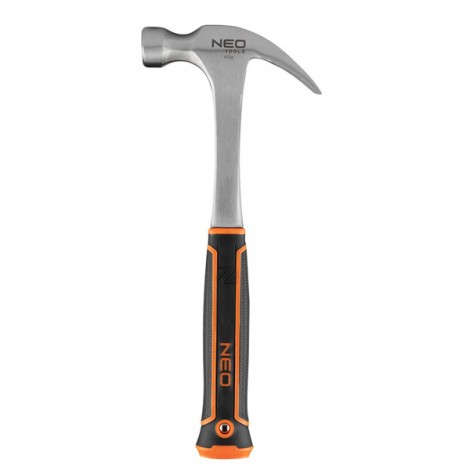 Młotek stolarski 25-103, Uchwyt dwukomponentowy, NEO TOOLS