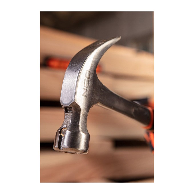 Młotek stolarski 25-103, Uchwyt dwukomponentowy, NEO TOOLS