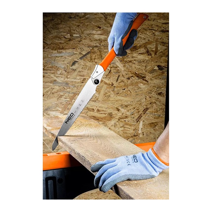 Piła japońska do cięcia dokładnego 44-611, 11 TPI, wąska, składana, NEO TOOLS