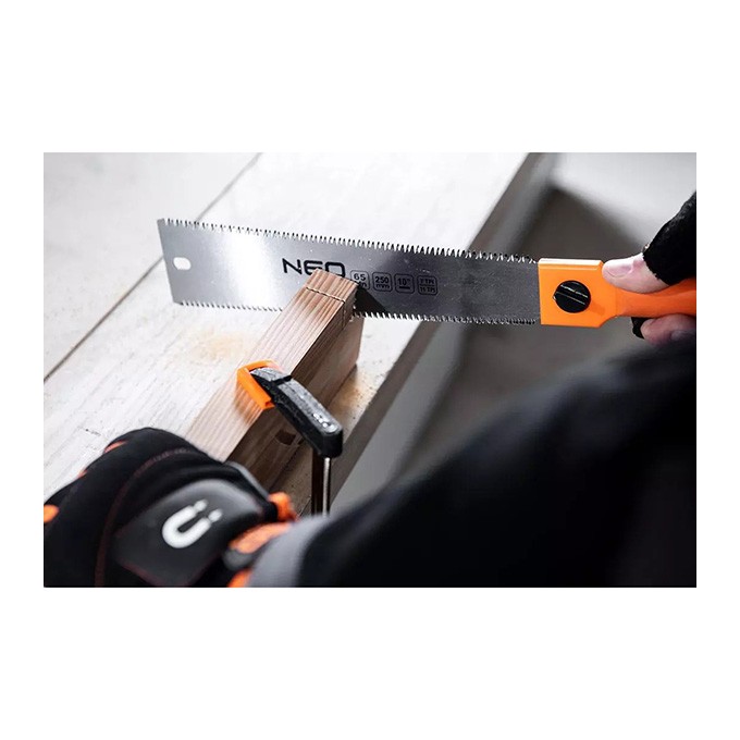 Piła japońska do dokładnego cięcia 44-612, 7 i 11 TPI, dwustronna, NEO TOOLS