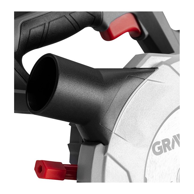 Pilarka tarczowa tarczowa, 58G008-BC, 18V, z leserem, GRAPHITE