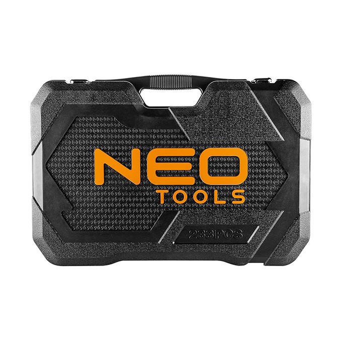 Zestaw narzędzi i nasadek10-078, 233 szt, Neo Tools