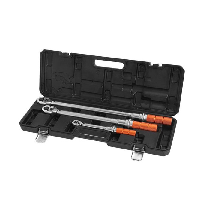 Zestaw kluczy dynamometrycznych08-843, 3 szt., rozmiar 1/4, 3/8, 1/2, walizka, NEO TOOLS