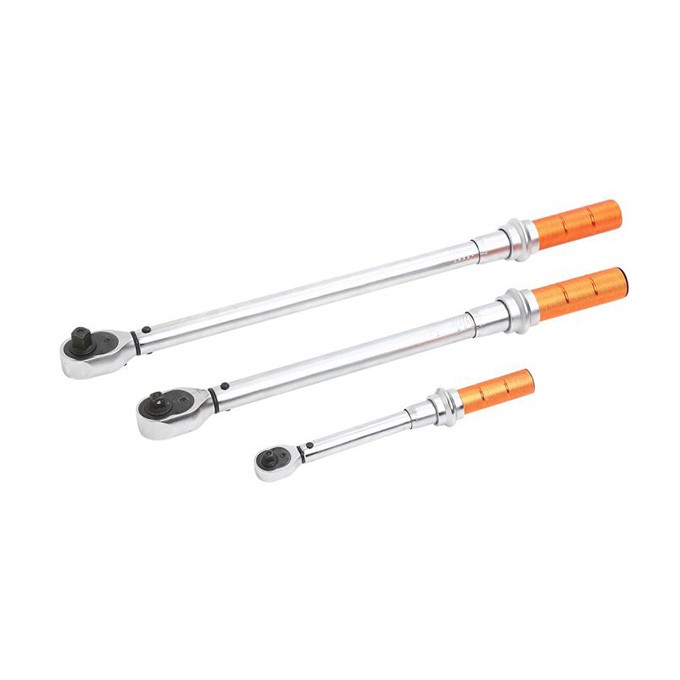 Zestaw kluczy dynamometrycznych08-843, 3 szt., rozmiar 1/4, 3/8, 1/2, walizka, NEO TOOLS