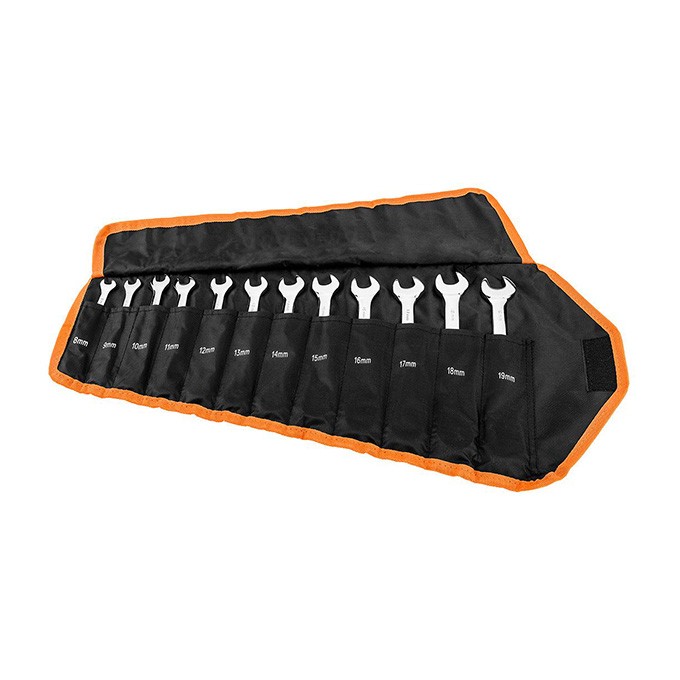 Zestaw kluczy09-345, Stal CrV, miękkie etui, Neo Tools