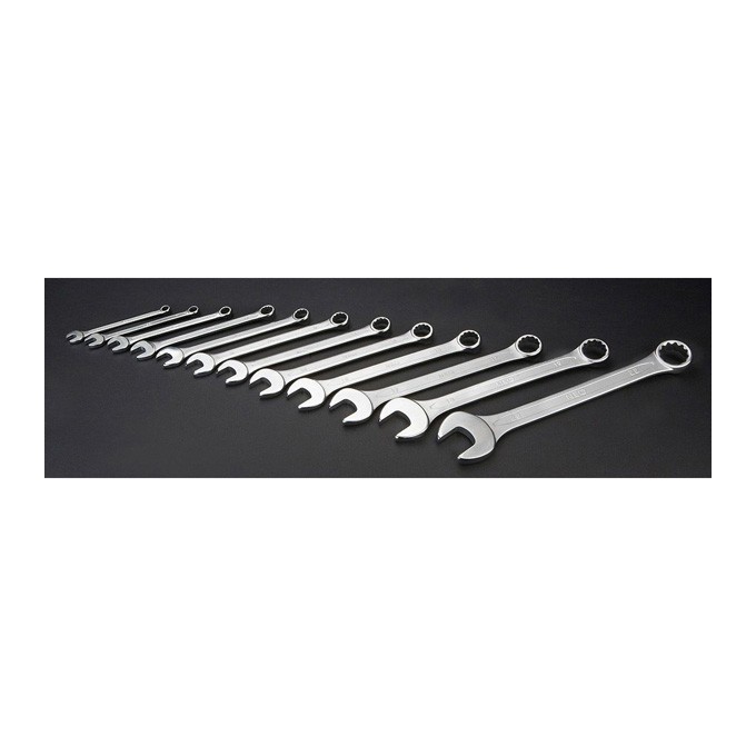 Zestaw kluczy płasko-oczkowych09-752, Zestaw 12 szt, 6-22 mm, NEO TOOLS