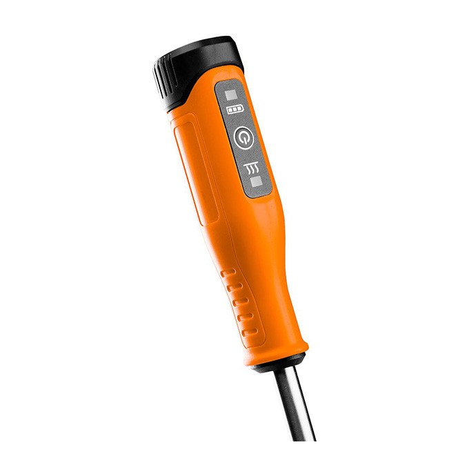 Lutownica bezprzewodowa2500 mAh, czas pracy do 45 minpomarańczowa
