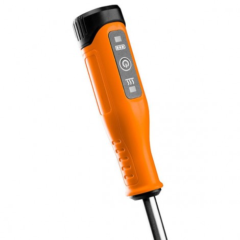 Lutownica bezprzewodowa2500 mAh, czas pracy do 45 minpomarańczowa
