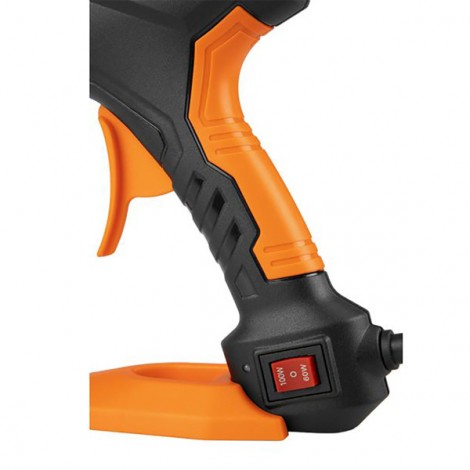 Pistolet na klej zestawa 12 kusů tavných tyčinek1160/100NEO TOOLS17-1003 chrániče na prsty, látkové pouzdro