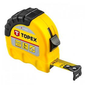 Taśma miernicza Shiftlock TOPEX 27C305, 5 m x 19 mm