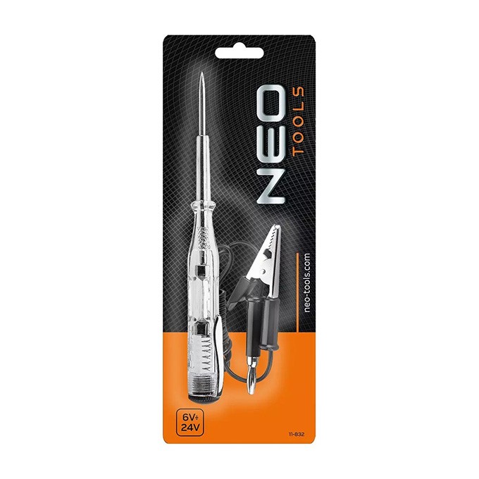Próbnik elektryczny samochodowy NEO TOOLS 6-24 V