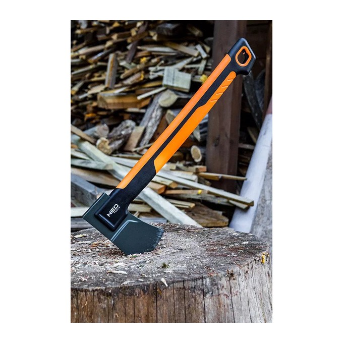 NEO TOOLS Siekiera uniwersalna 27-031, celková hmotnost 950g, hmotnost hlavy 700g, délka sekery 44.5cm