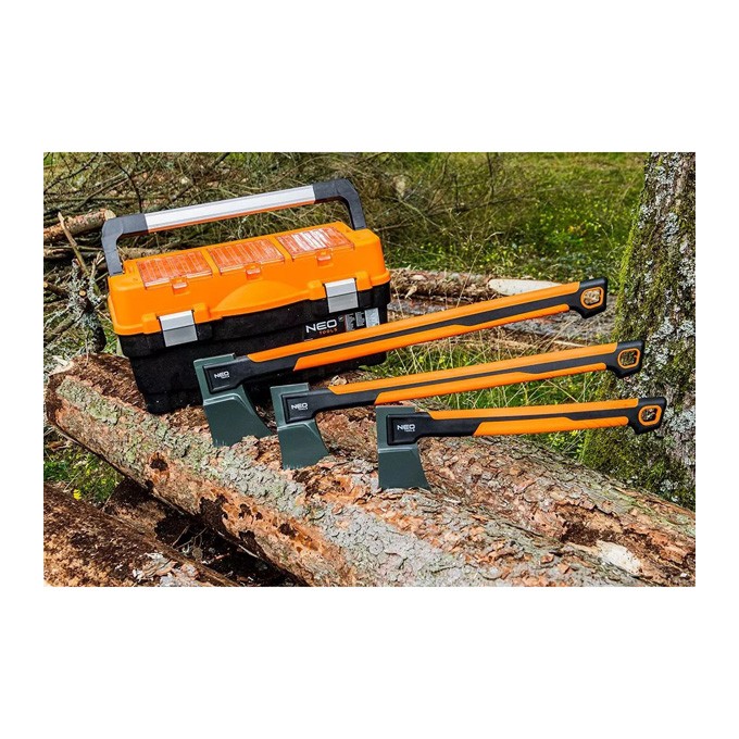 NEO TOOLS Siekiera uniwersalna 27-031, celková hmotnost 950g, hmotnost hlavy 700g, délka sekery 44.5cm
