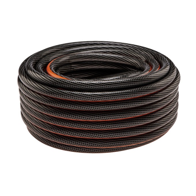 NEO TOOLS Wąż ogrodowy NEO PRO - 6 warstwowy, 30m, 1/2", 30bar, pomarańczowo-czarna, 15-841