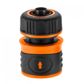 NEO TOOLS szybkozłączka do węża ogrodowego tworzywo sztuczne,, 1/2", pomarańczowo-czarna, 15-720