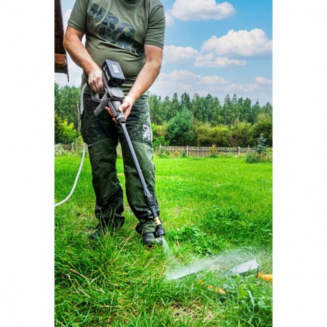 Graphite Myjka ciśnieniowa akumulatorowa 58G083, 19bar, 170l/min.