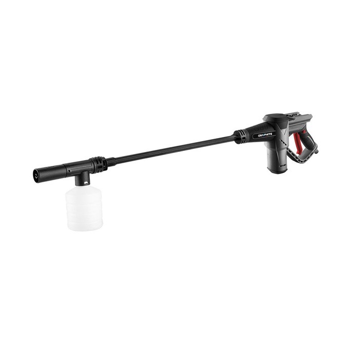 Graphite Myjka ciśnieniowa akumulatorowa 58G083, 19bar, 170l/min.