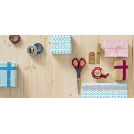 Taśma biurowa SCOTCH® Crystal Clear (6-1975), transparentna, 19mm, 7, 5m