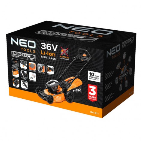 NEO TOOLS podkaszarka akumulatorowa 04-611, 36V NEO TOOLS podkaszarka akumulatorowa 04-611, 36V