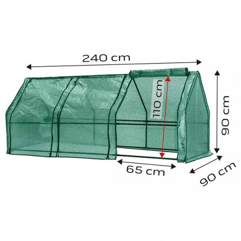 NEO TOOLS Szklarnia 15-912, 2.4 m NEO TOOLS Szklarnia 15-912, 2.4 m