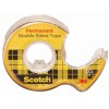 Taśma biurowa, dwustronna SCOTCH® (136D), z dyspenserem, 12mm, 6, 3m