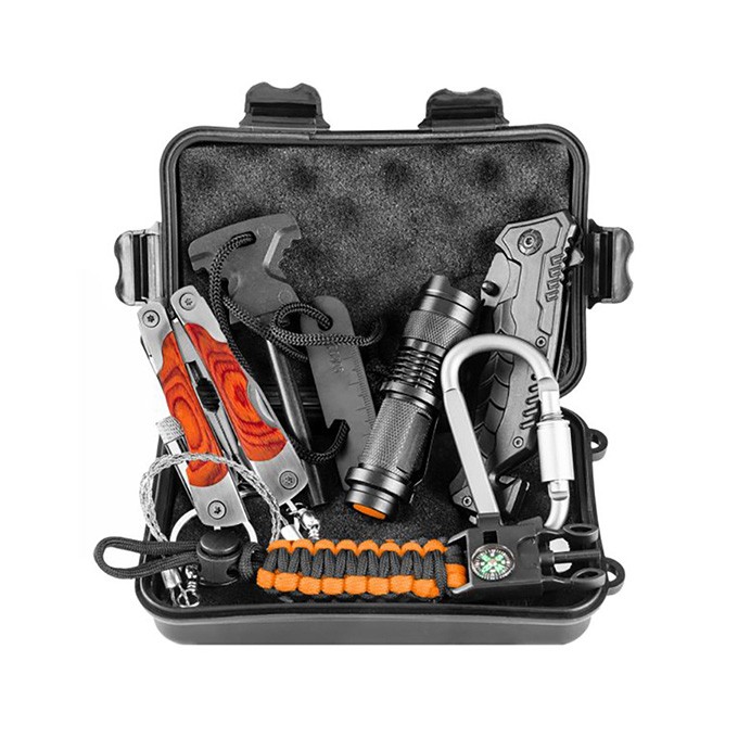 Neo Tools Zestaw survivalowy 8v1