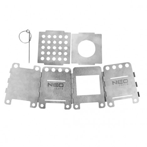 Kuchenka kempingowa Stal nierdzewna, Neo Tools Kuchenka kempingowa Stal nierdzewna, Neo Tools