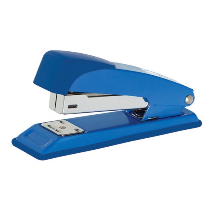 Zszywacz OFFICE PRODUCTS, zszywa do 30 kartek, gł. 50, metal, niebieski
