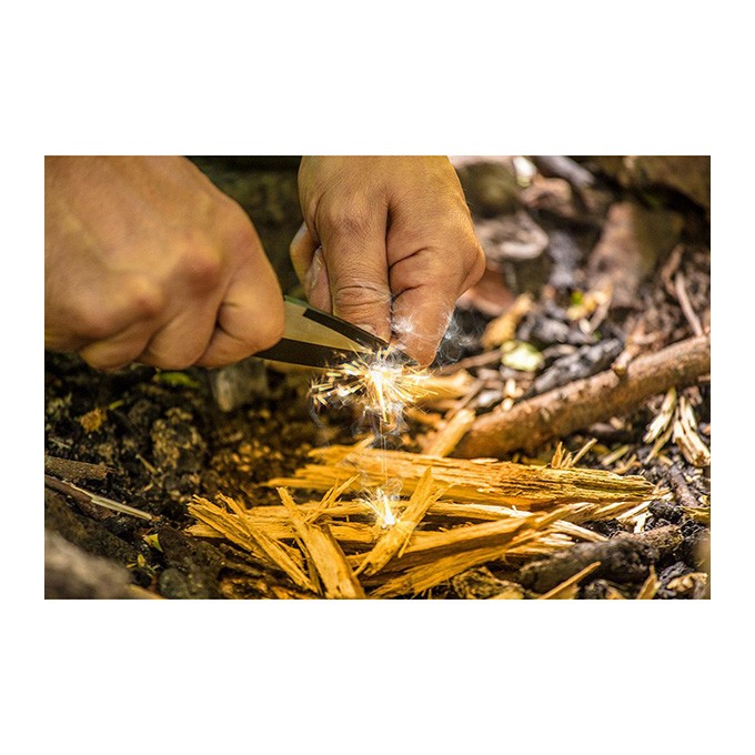 Neo Tools Nóż survivalowy, nerezová ocel, 20mm, 9mm, 63-109, krzesiwo w rękojeści