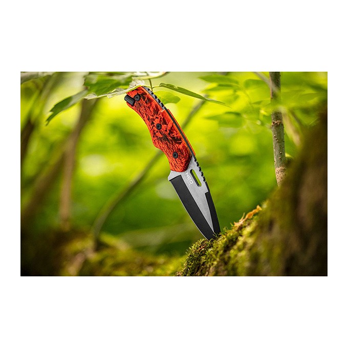 Neo Tools Nóż survivalowy, nerezová ocel, 20mm, 9mm, 63-109, krzesiwo w rękojeści