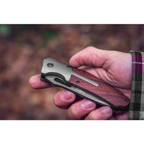 Neo Tools Nóż składany, nerezová ocel, 220mm, 110mm Neo Tools Nóż składany, nerezová ocel, 220mm, 110mm