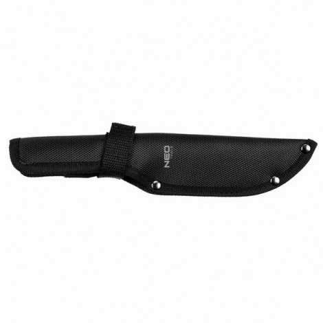 Neo Tools Nóż survivalowy, nerezová ocel, 240mm, 130mm, 63-116, otwieracz do butelek, nylonowe etui Neo Tools Nóż survivalowy, nerezová ocel, 240mm, 130mm, 63-116, otwieracz do butelek, nylonowe etui
