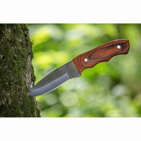 Neo Tools Nóż survivalowy, nerezová ocel, 240mm, 130mm, 63-116, otwieracz do butelek, nylonowe etui Neo Tools Nóż survivalowy, nerezová ocel, 240mm, 130mm, 63-116, otwieracz do butelek, nylonowe etui