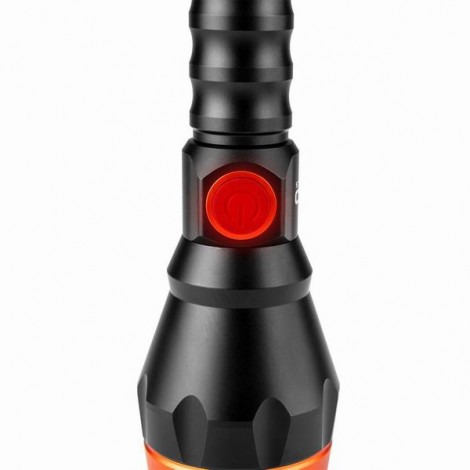 Latarka akumulatorowa, 1xLED, 1x4000 mAh, USB, 10W, 4 tryby świecenia Latarka akumulatorowa, 1xLED, 1x4000 mAh, USB, 10W, 4 tryby świecenia