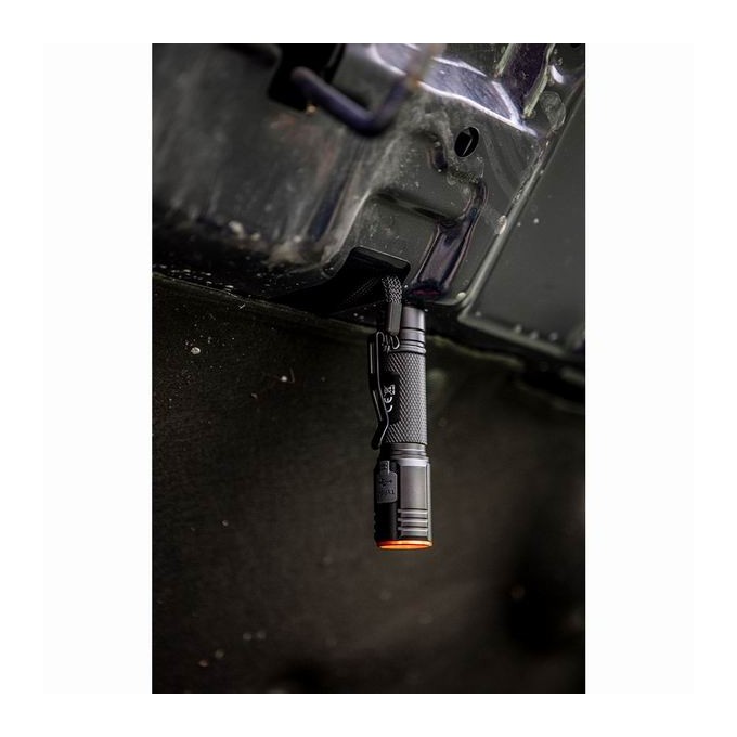 Latarka akumulatorowa, 1xxLED, 1x2200 mAh, czarna, 20W, 2000 lumenów, czas działania 4 godziny