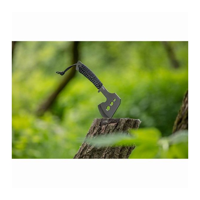 Neo Tools siekiera kempingowa 63-118, celková hmotnost 266g, délka sekery 26cm