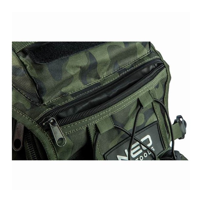Outdoor batoh, zielony, poliester, 84-321, odporny na ścieranie i uderzenia, Neo Tools