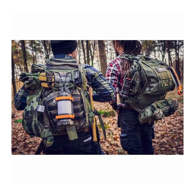 Outdoor batoh, zielony, poliester, 84-321, odporny na ścieranie i uderzenia, Neo Tools