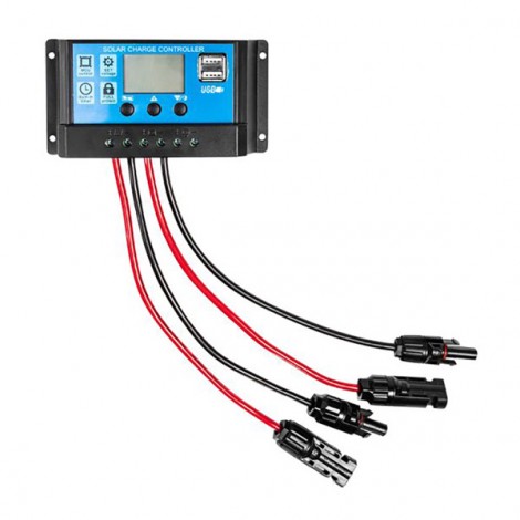 Kontroler panelu słonecznego, Neo Tools, 10A, 12/24V