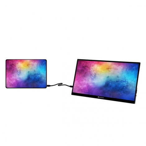 Verbatim monitor przenośny dotykowy, PMT-15, 15.6", Full HD (1920x1080), 60Hz, czarny Verbatim monitor przenośny dotykowy, PMT-15, 15.6", Full HD (1920x1080), 60Hz, czarny
