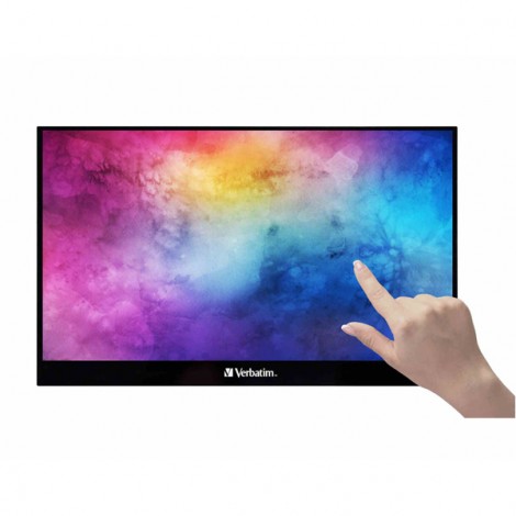 Verbatim monitor przenośny dotykowy, PMT-17, 17.3", Full HD (1920x1080), 60Hz, czarny Verbatim monitor przenośny dotykowy, PMT-17, 17.3", Full HD (1920x1080), 60Hz, czarny