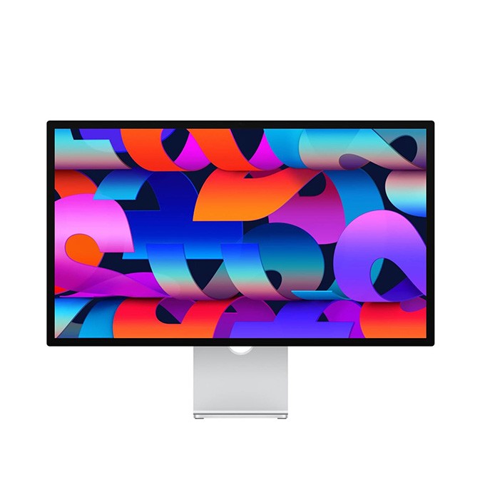 Apple Studio Display, Retina Standard Glass, 27", 5120 x 2880 (5K UHD), srebrny, Stojak z regulacją nachylenia i 