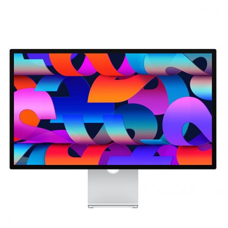 Apple Studio Display, Retina Standard Glass, 27", 5120 x 2880 (5K UHD), srebrny, Stojak z regulacją nachylenia i Apple Studio Display, Retina Standard Glass, 27", 5120 x 2880 (5K UHD), srebrny, Stojak z regulacją nachylenia i