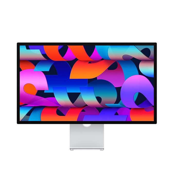 Apple Studio Display, Retina Nano-Texture Glass, 27", 5120 x 2880 (5K UHD), srebrny, Stojak z regulacją nachylenia i 