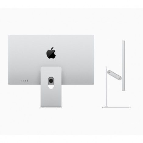 Apple Studio Display, Retina Nano-Texture Glass, 27", 5120 x 2880 (5K UHD), srebrny, Stojak z regulacją nachylenia i Apple Studio Display, Retina Nano-Texture Glass, 27", 5120 x 2880 (5K UHD), srebrny, Stojak z regulacją nachylenia i